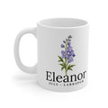 Larkspur Birth Flower Mug — Personalized (July Birth Month)
